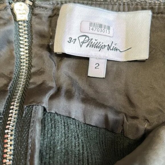3.1 Phillip Lim Leather Alternative Halter Top Sz 2 Flaw - Picture 8 of 14